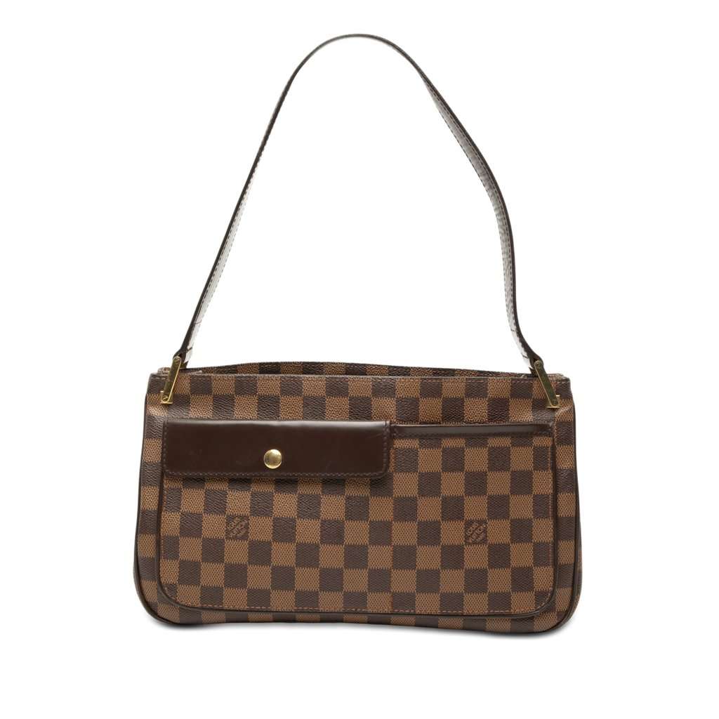 Louis Vuitton Damier Ebene Aubagne Brown Very good - Front View