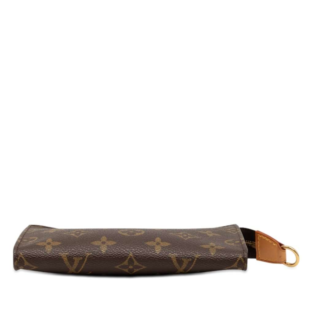 Louis Vuitton Monogram Petit Bucket Pouch Brown Good condition - Inside View