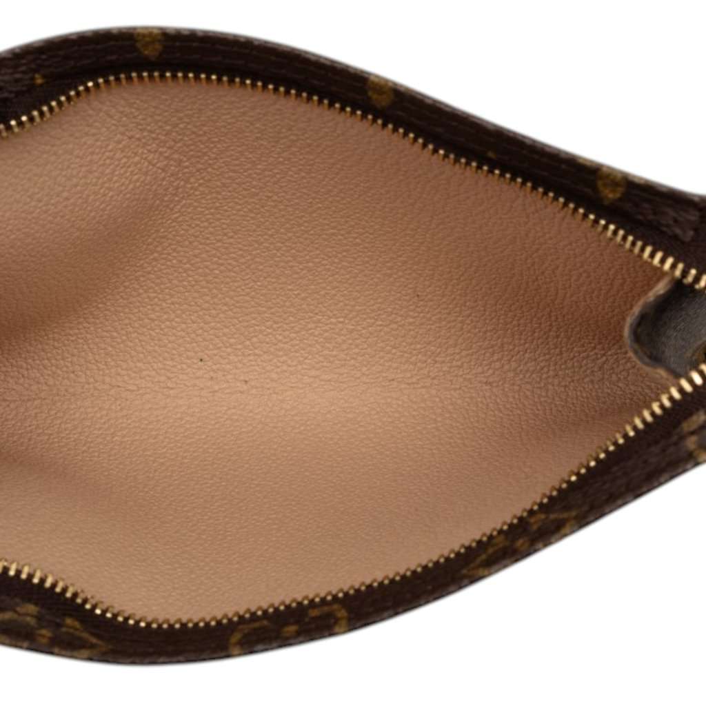 Louis Vuitton Monogram Petit Bucket Pouch Brown Good condition - Model View