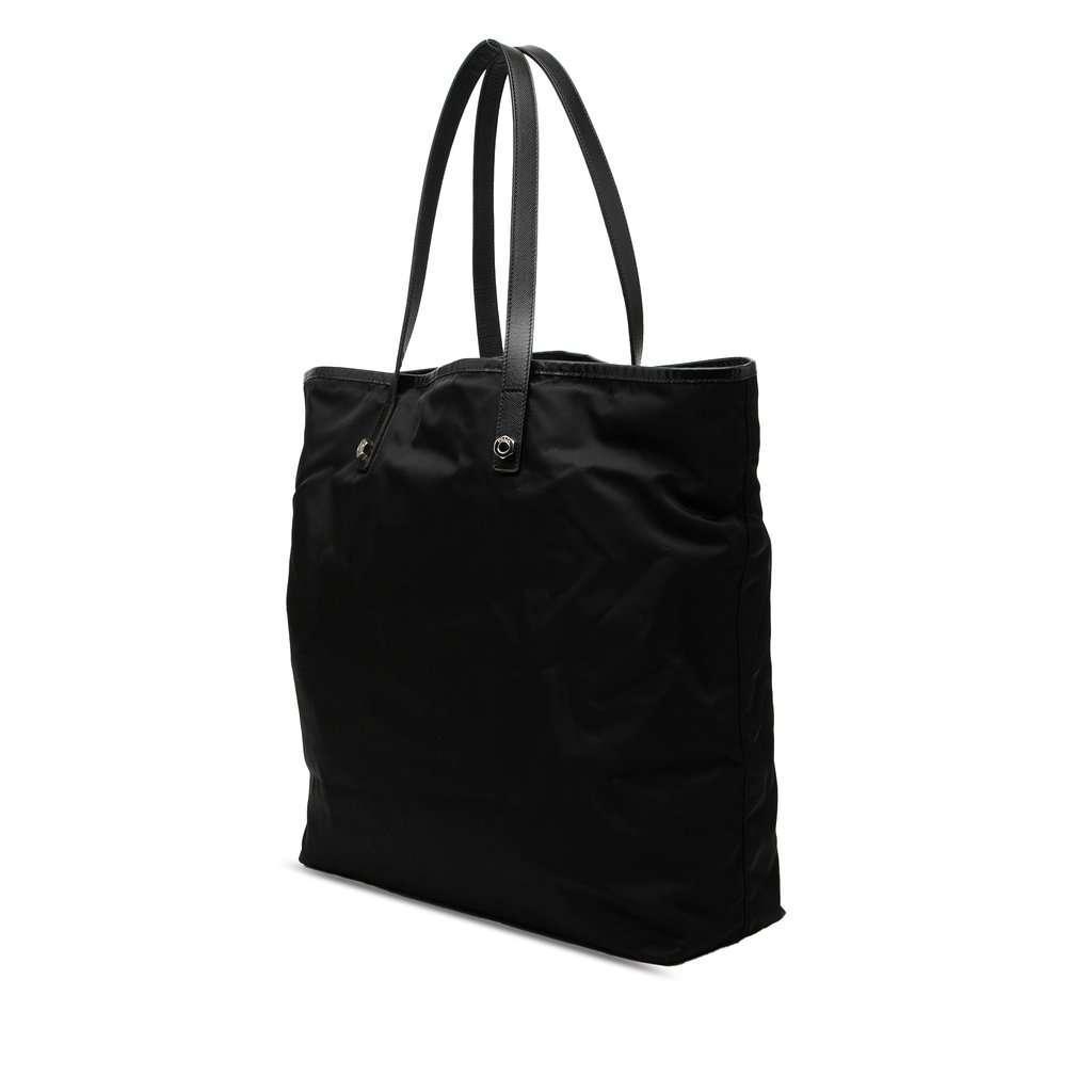 Prada Tessuto Skull Tote Black Very good condition - Back View