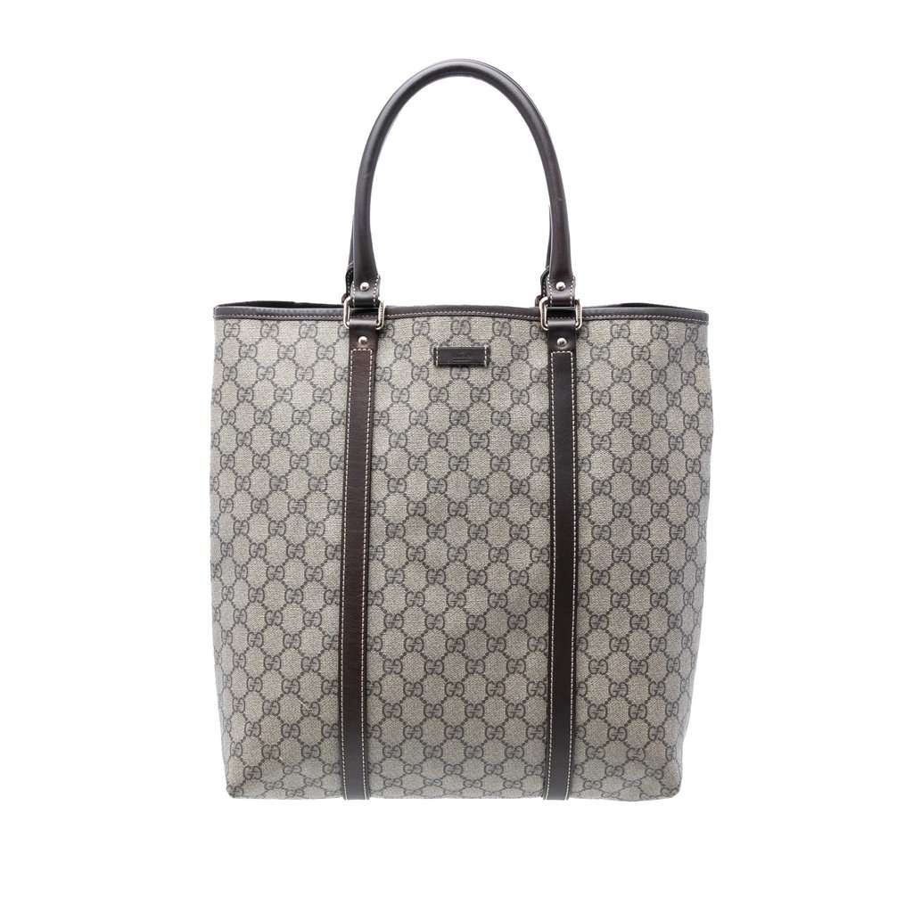Gucci GG Supreme Joy Vertical Tote Beige Very good condition - Front View