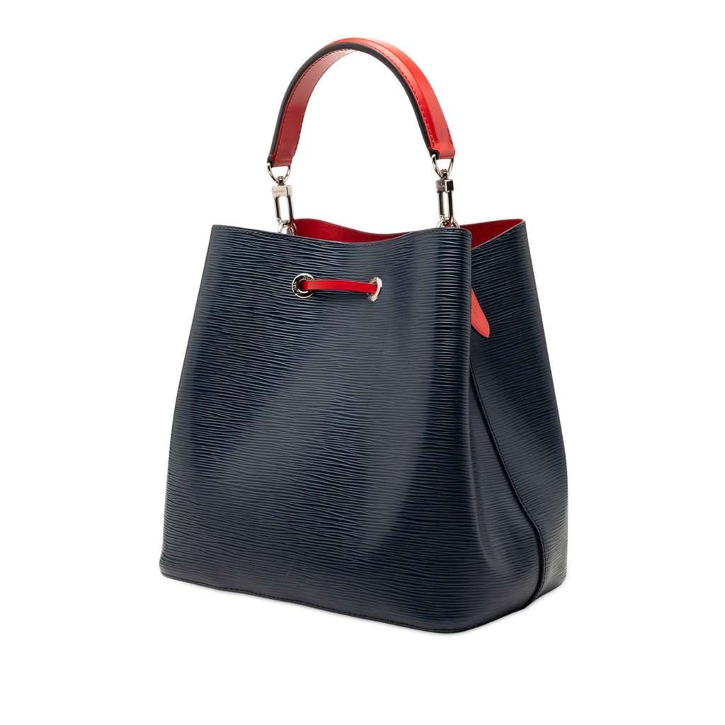 Louis Vuitton Epi NeoNoe MM Blue Leather Very good condition - Back View