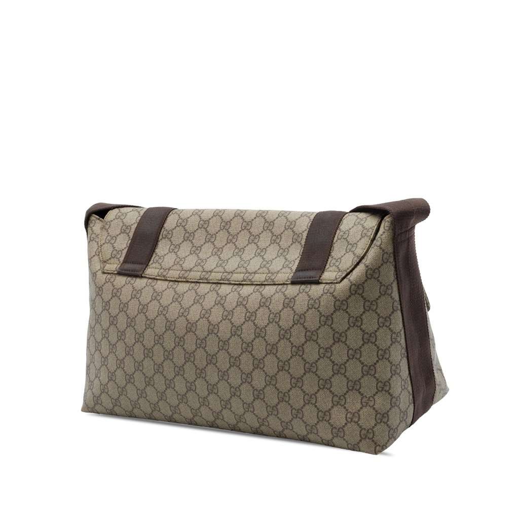 Gucci GG Supreme Crossbody Beige Very good - Back View