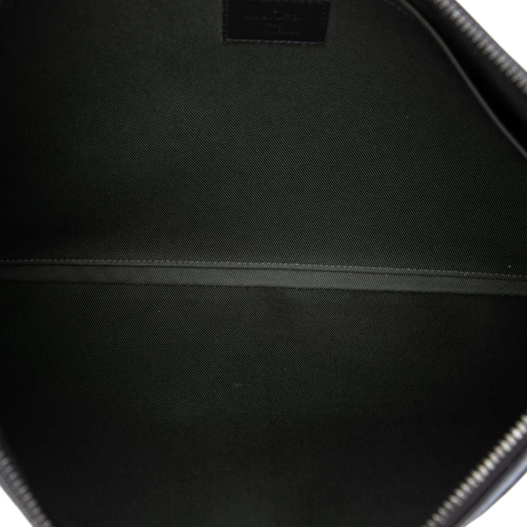 Louis Vuitton Monogram Eclipse Vivienne Apollo Pochette GM Black Very good - Model View