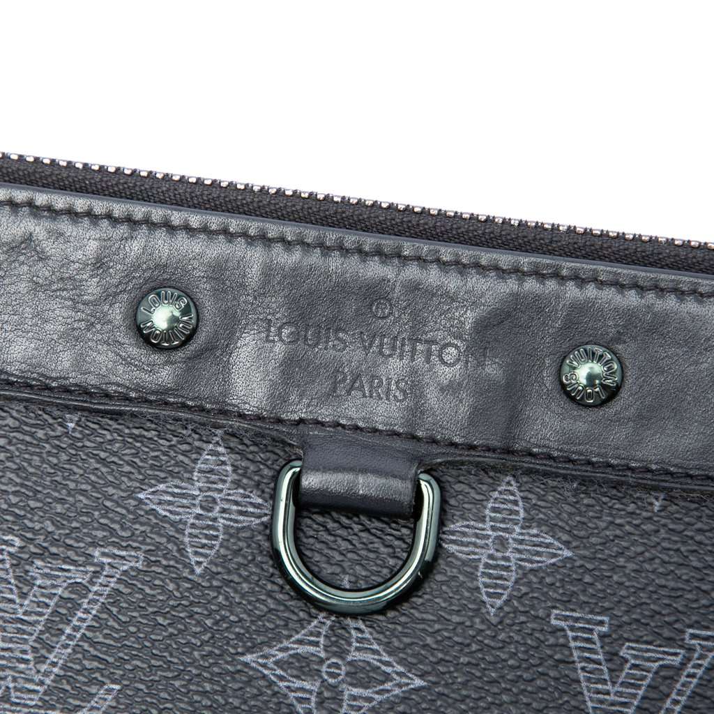 Louis Vuitton Monogram Eclipse Vivienne Apollo Pochette GM Black Very good - Box View