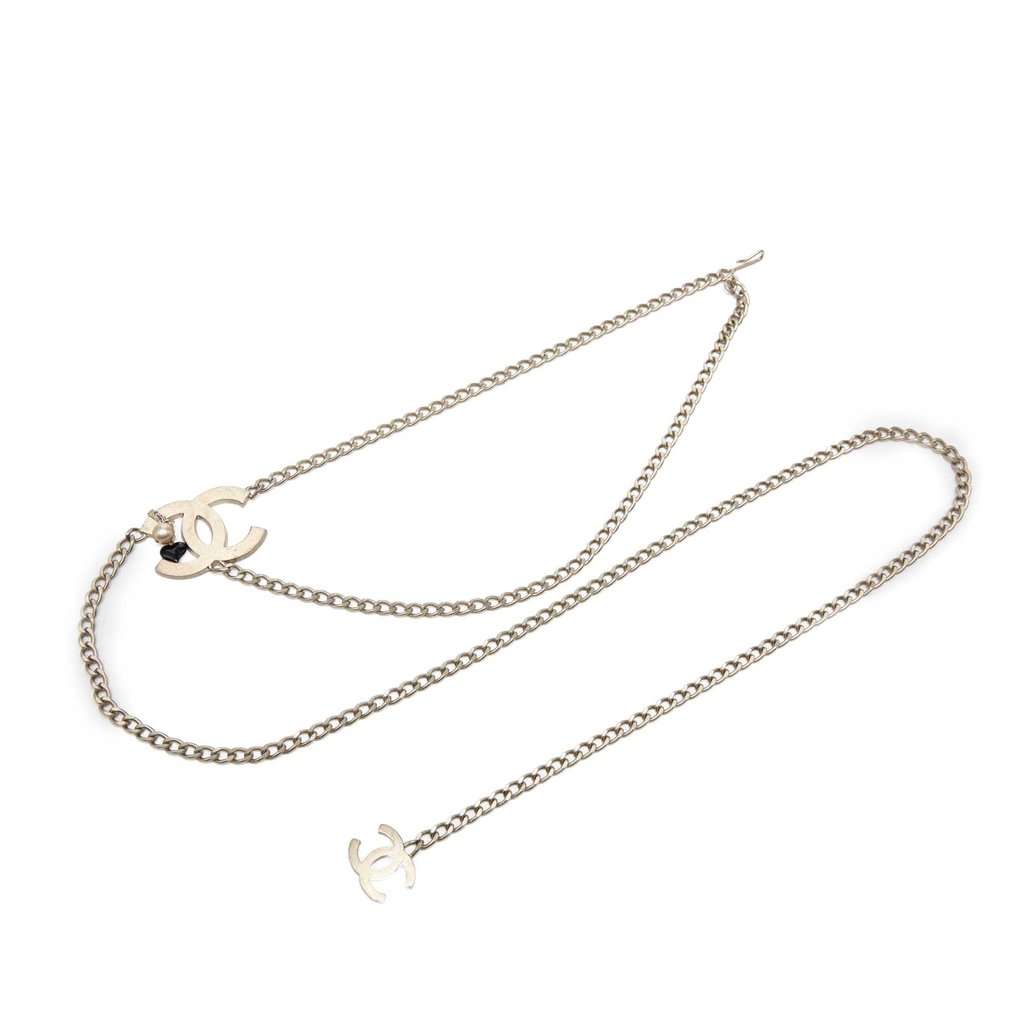 Chanel CC Gold Plated Chain Belt Gold Metal Very good condition - Front View