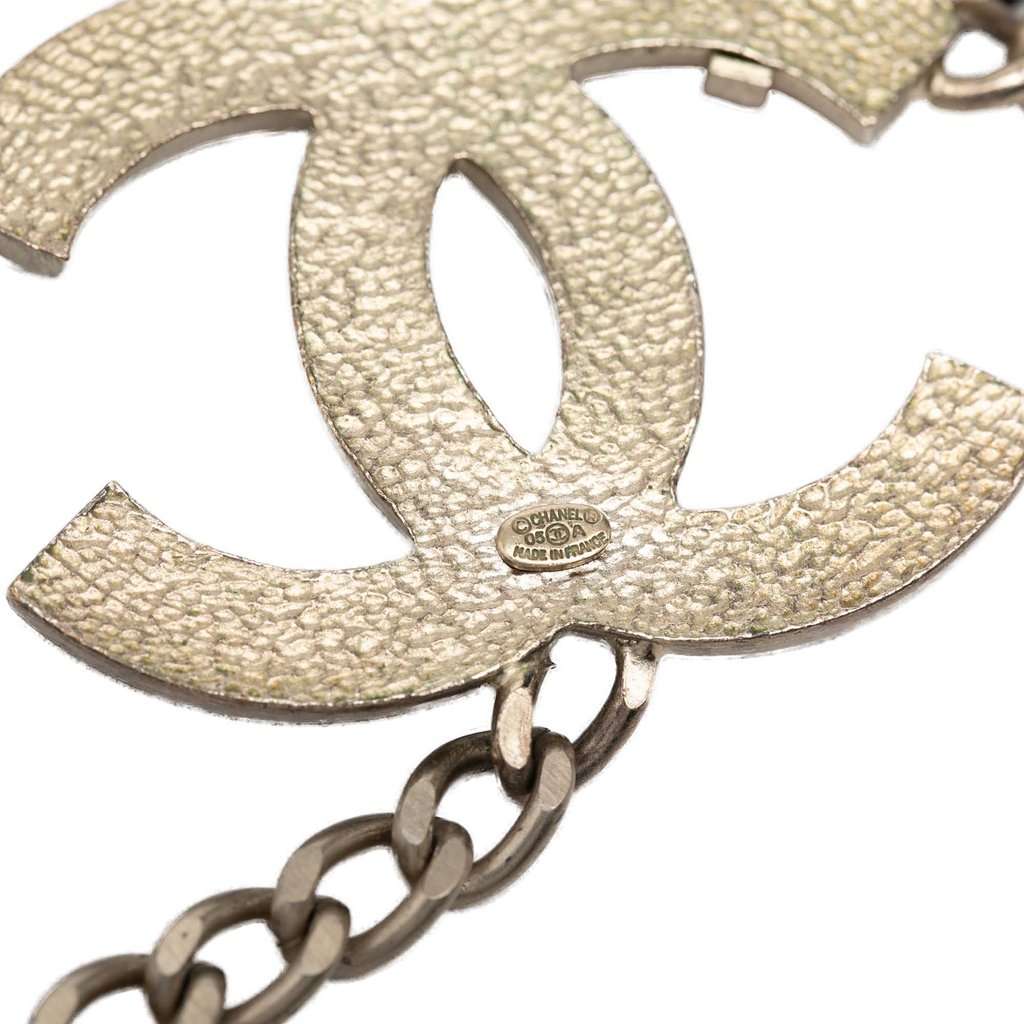 Chanel CC Gold Plated Chain Belt Gold Metal Very good condition - Back View