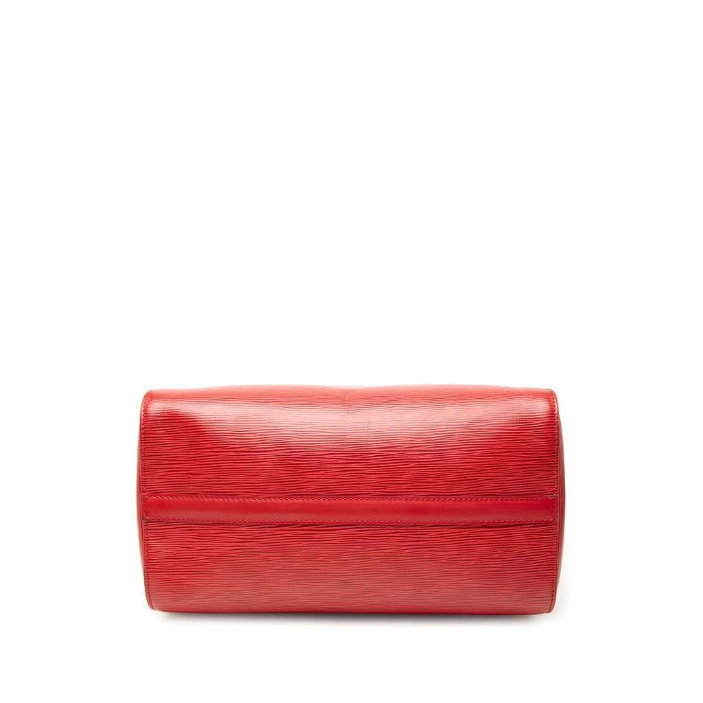Louis Vuitton Epi Speedy 30 Red Leather Very good condition - Inside View