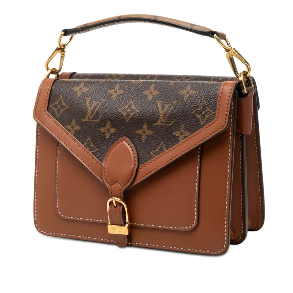 Louis Vuitton Monogram Retro Biface Brown Very good condition - Back View