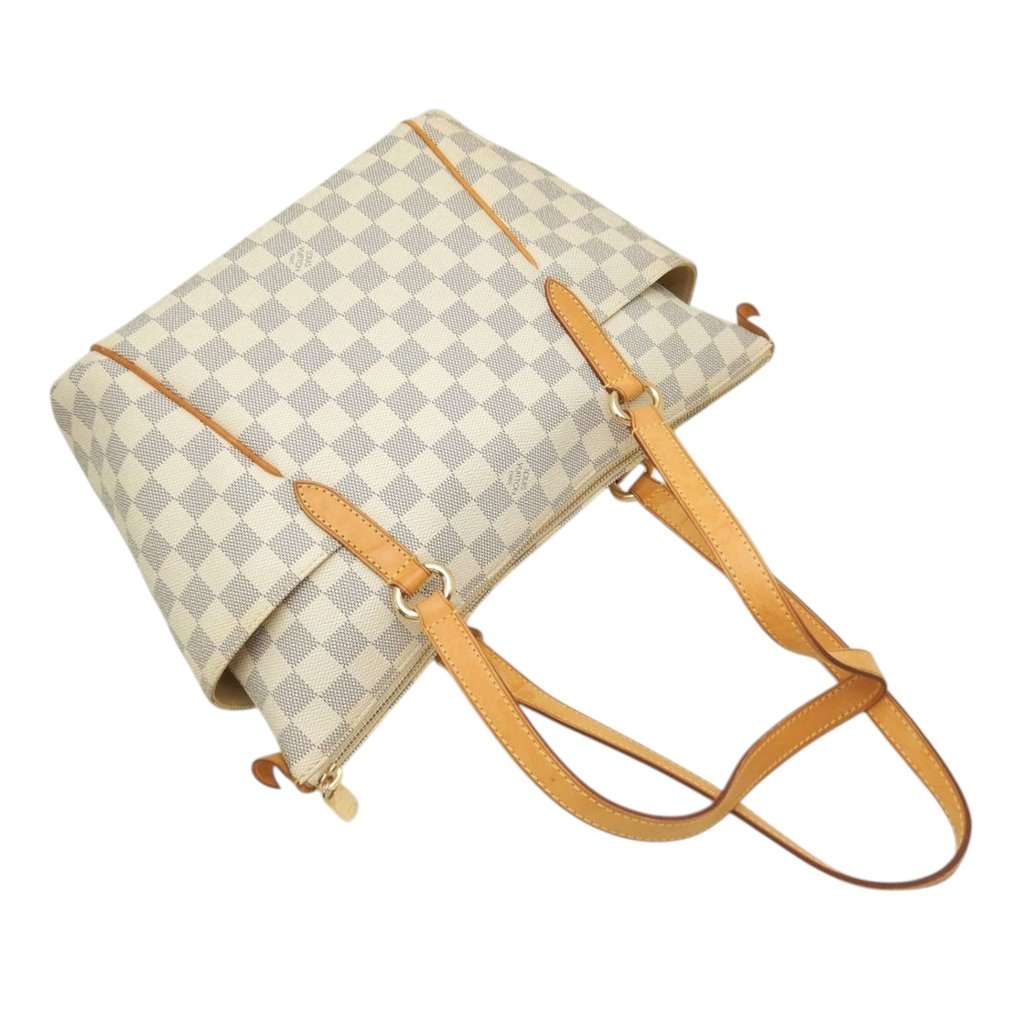 Louis Vuitton Damier Azur Totally PM White Very good condition - Back View