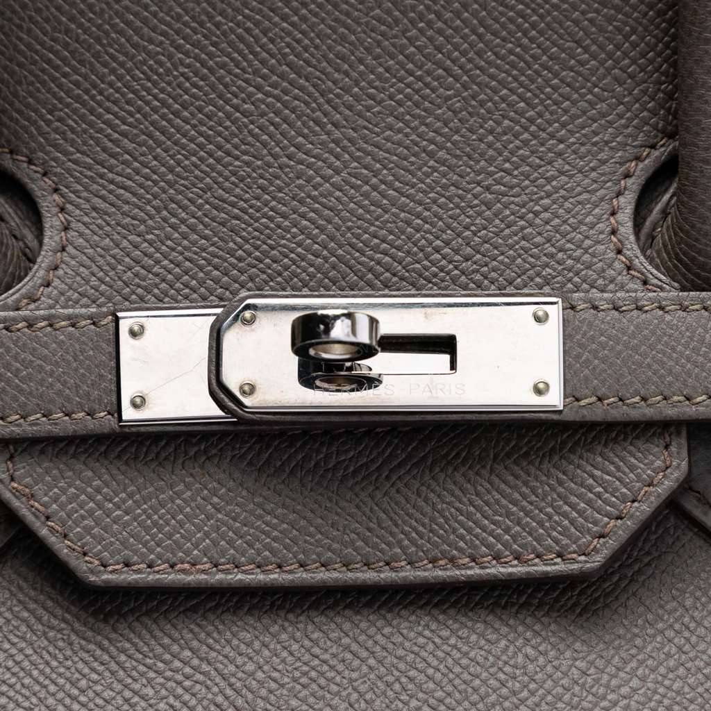Hermès Epsom Birkin Retourne 35 Brown Leather Very good condition - Box View