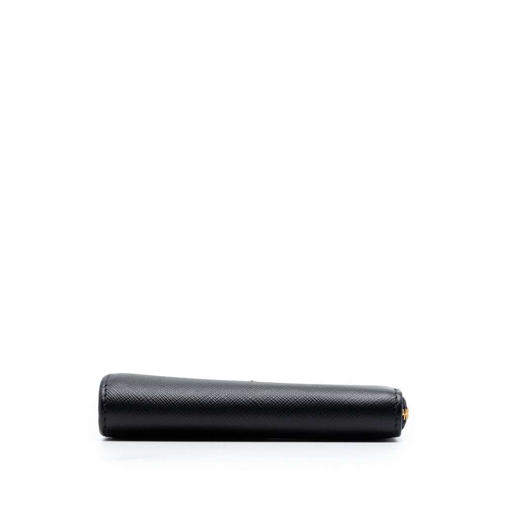 Prada Saffiano Coin Pouch Black Leather Very good condition - Inside View