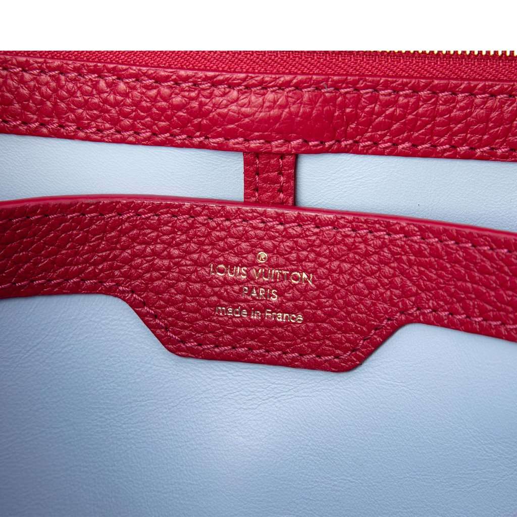 Louis Vuitton Tricolor Taurillon Capucines PM Red Leather Very good condition - Box View