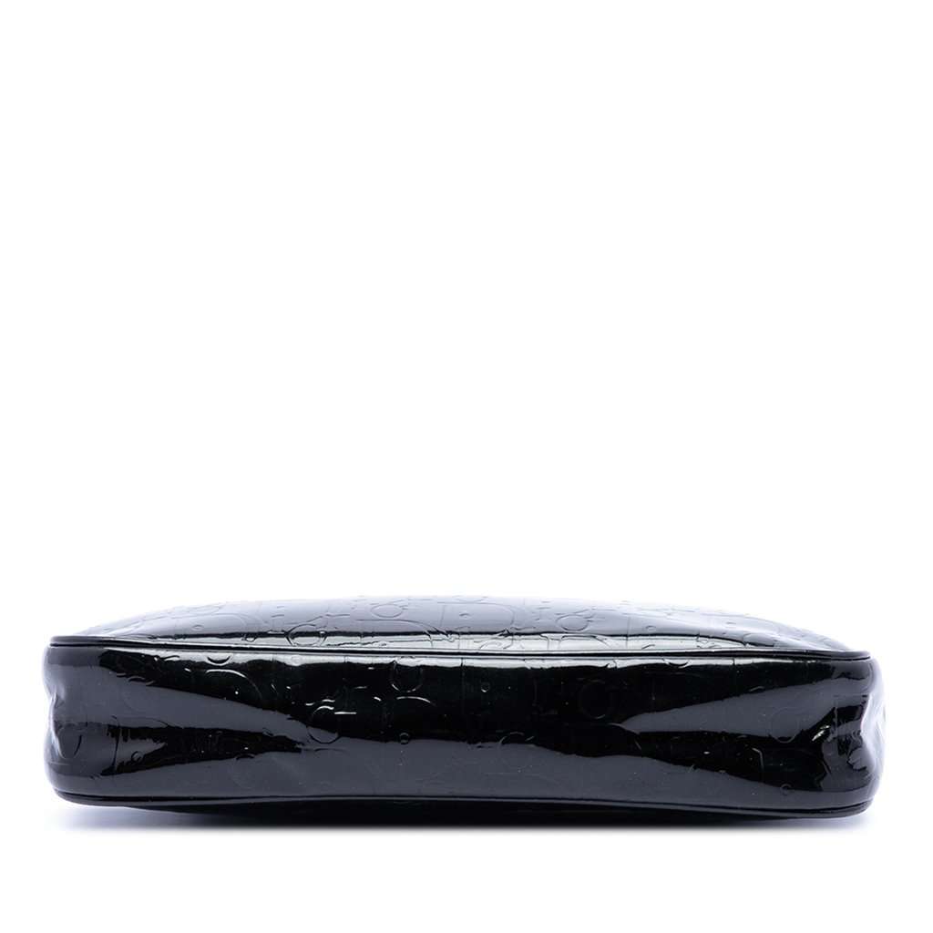 Dior Diorissimo Patent Shoulder Bag Black Leather Very good condition - Inside View