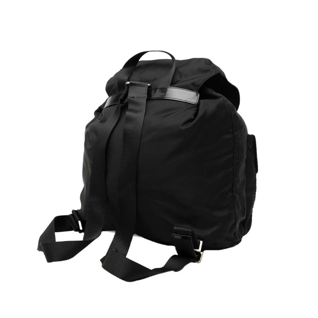 Prada Tessuto Backpack Black Very good condition - Back View