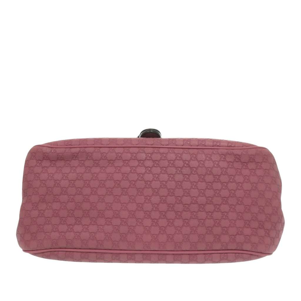 Gucci Microguccissima Sukey Crossbody Pink Leather Very good - Inside View