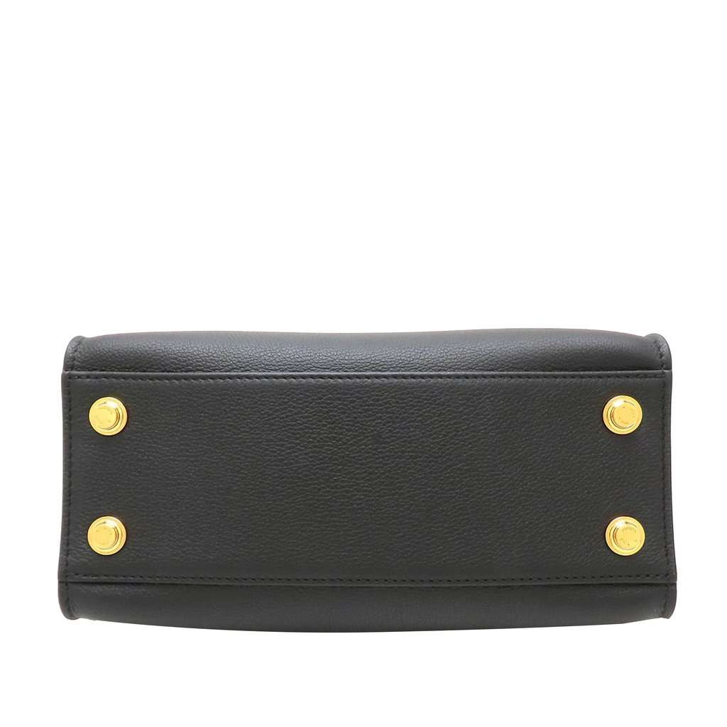 Louis Vuitton Monogram On My Side PM Black Leather Very good condition - Inside View