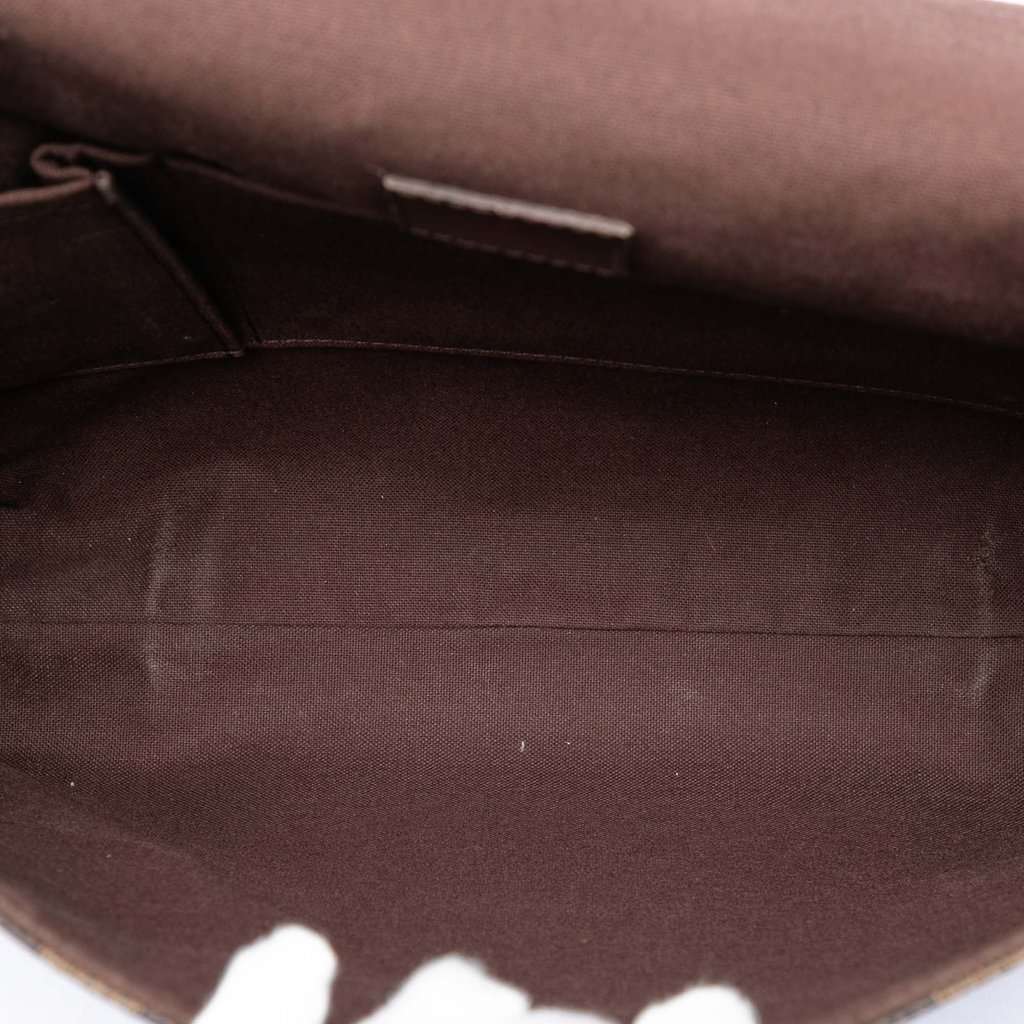 Louis Vuitton Damier Ebene Brooklyn MM Brown Very good condition - Model View