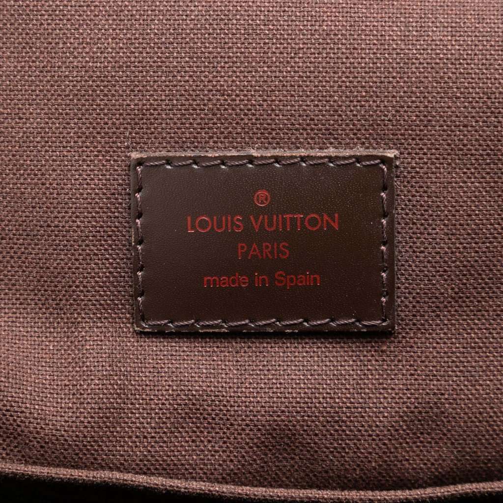 Louis Vuitton Damier Ebene Brooklyn MM Brown Very good condition - Box View