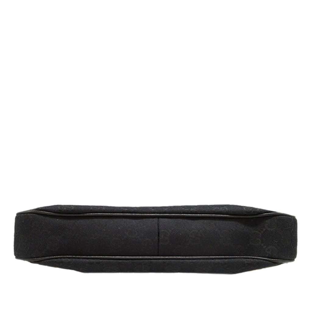 Gucci GG Canvas Abbey D Ring Shoulder Bag Black Very good - Inside View