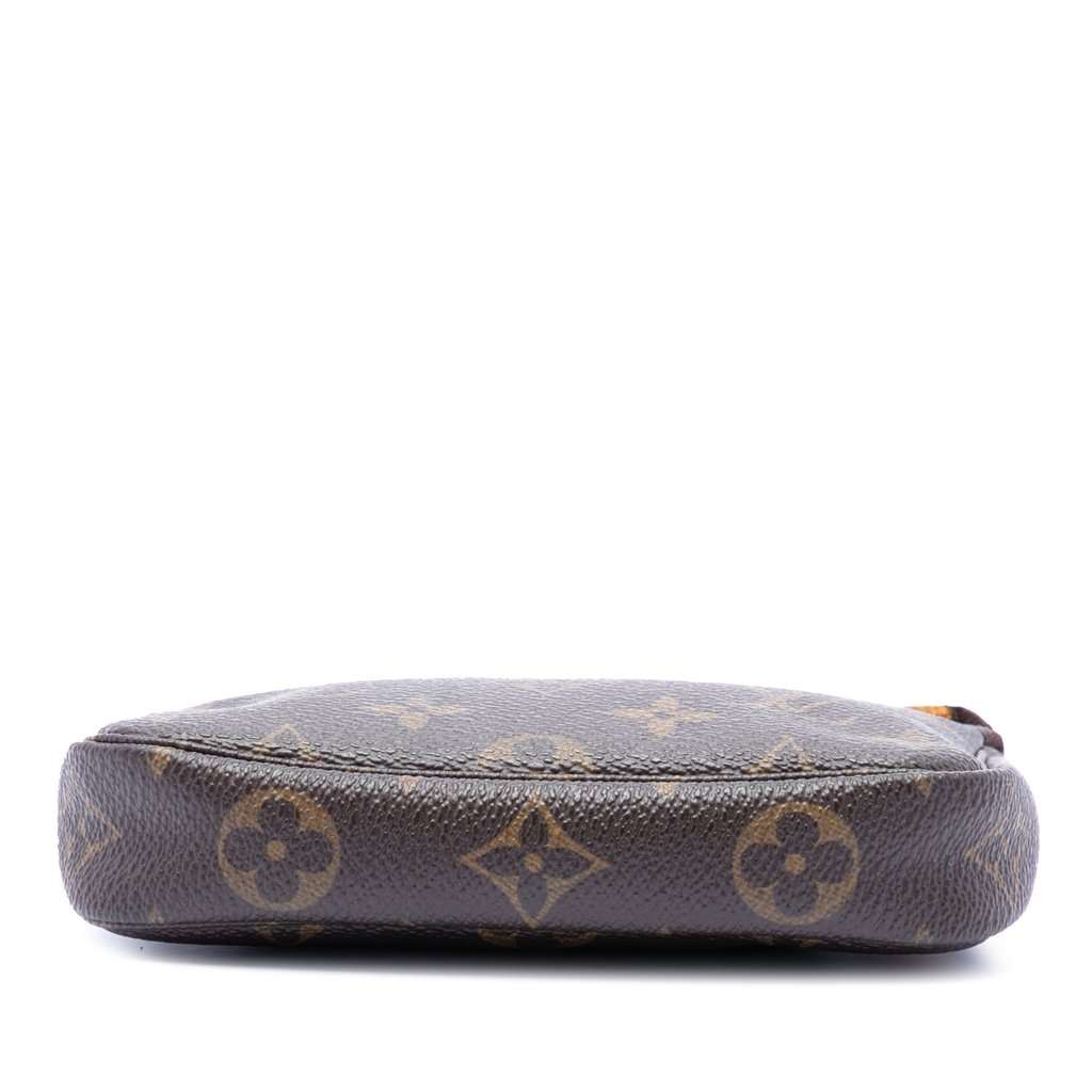Louis Vuitton Monogram Mini Pochette Accessoires Brown Very good - Inside View
