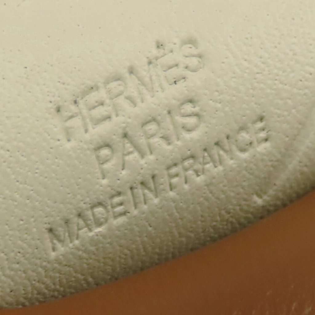 Hermès Milo Lambskin and Swift Grigri Rodeo Pegase Bag Charm PM Brown Leather Very good - Inside View