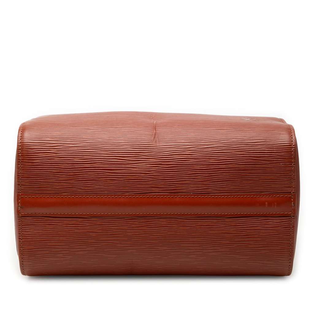 Louis Vuitton Epi Speedy 25 Brown Leather Very good - Inside View