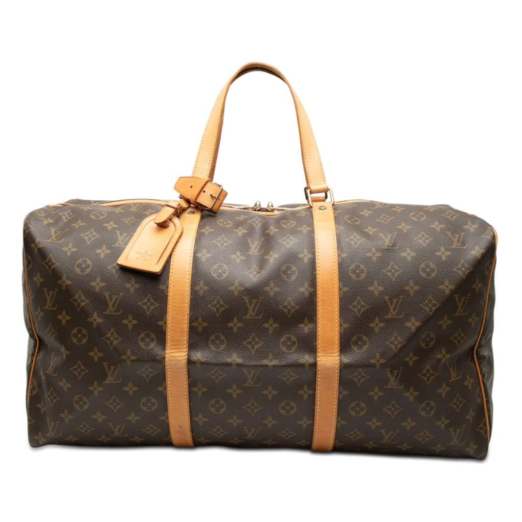 Louis Vuitton Monogram Sac Souple 55 Brown Good condition - Front View