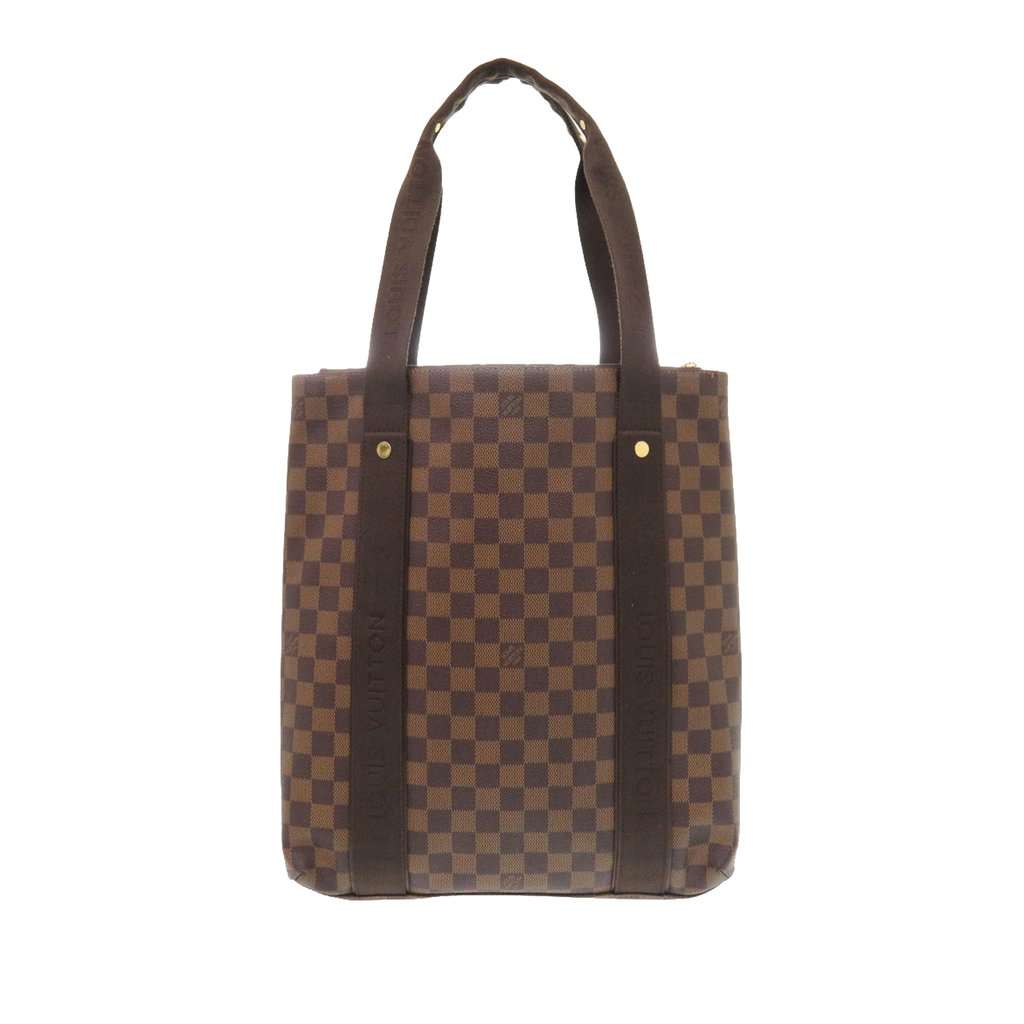Louis Vuitton Damier Ebene Cabas Beaubourg Brown Very good - Back View