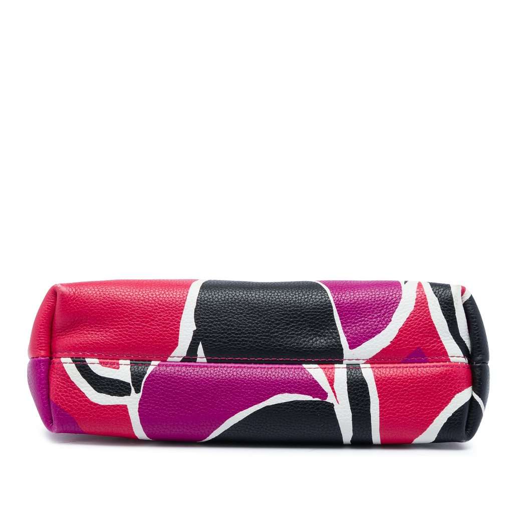 Burberry Prorsum Grained Leather Clutch Pink Leather Very good - Inside View
