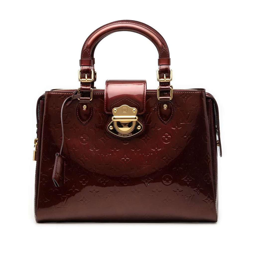 Louis Vuitton Monogram Vernis Melrose Avenue Red Leather Very good condition - Front View