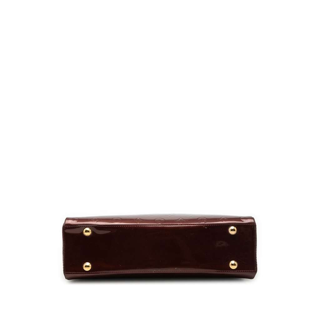 Louis Vuitton Monogram Vernis Melrose Avenue Red Leather Very good condition - Inside View