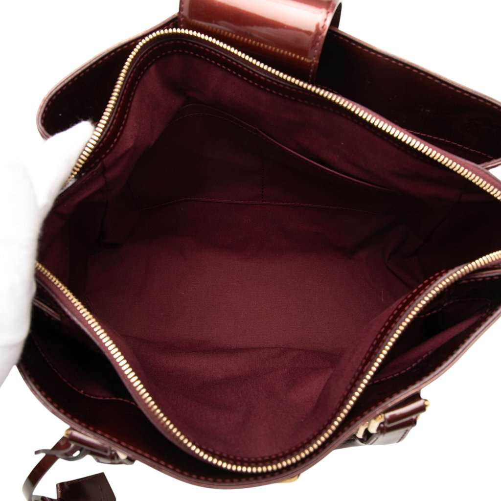 Louis Vuitton Monogram Vernis Melrose Avenue Red Leather Very good condition - Model View