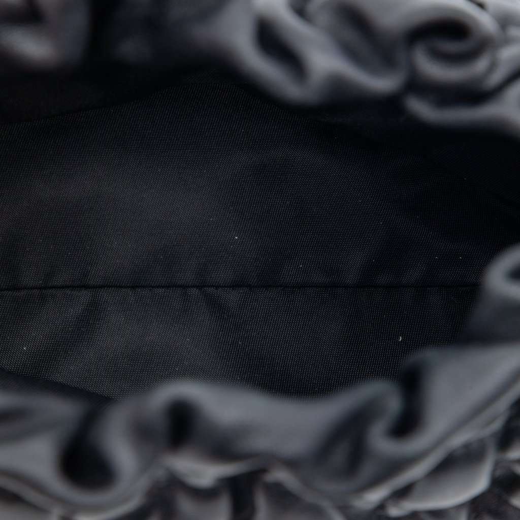 Dior Mini Lambskin Cannage Gaufre Delices Bag Black Leather Very good condition - Model View