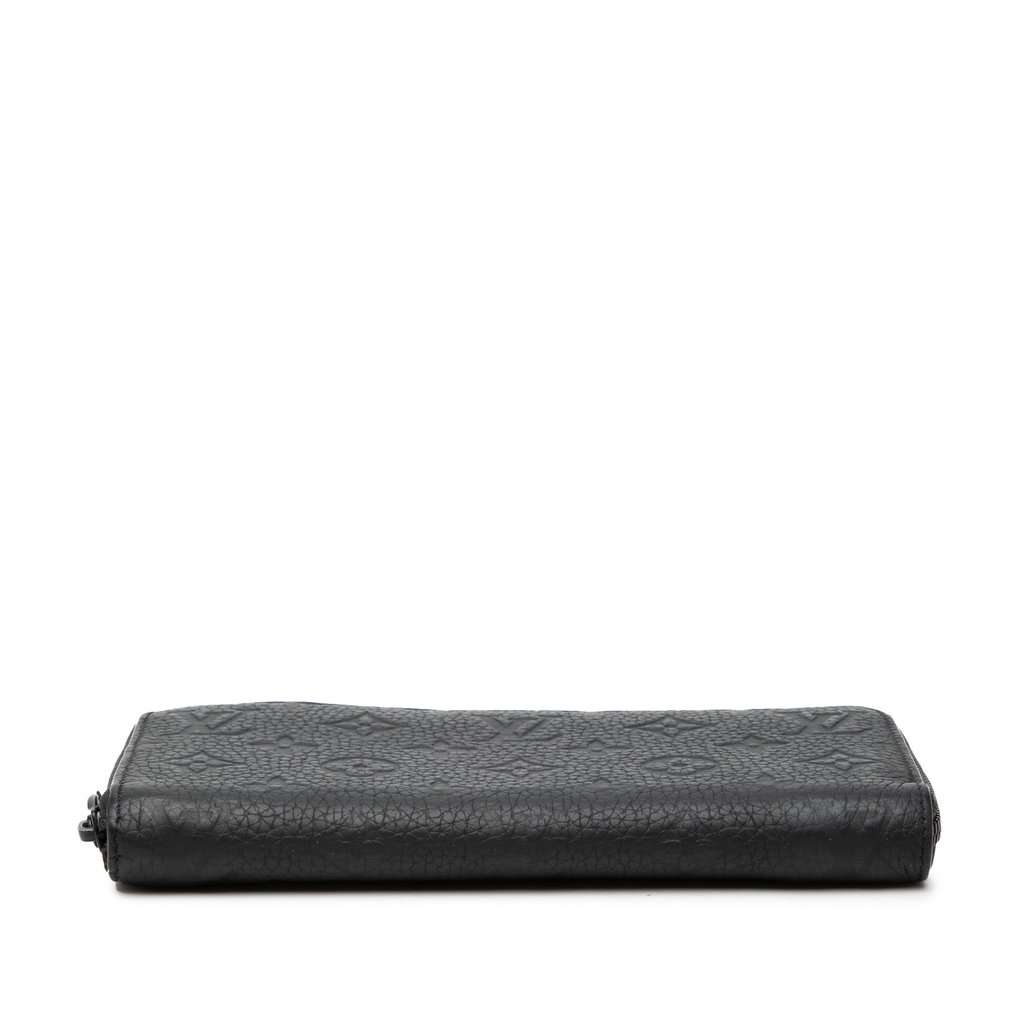 Louis Vuitton Monogram Empreinte Zippy Long Wallet Black Leather Very good - Inside View