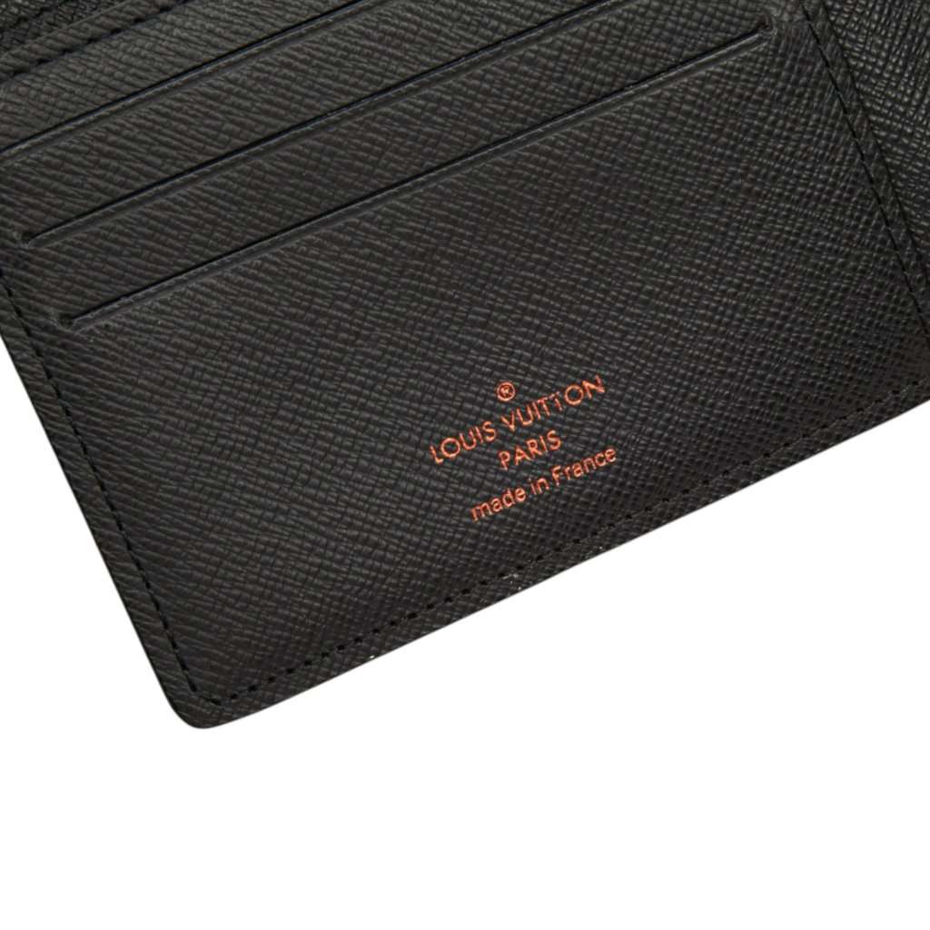 Louis Vuitton Monogram Ink Upside Down Apollo Multiple Wallet Black Very good condition - Box View