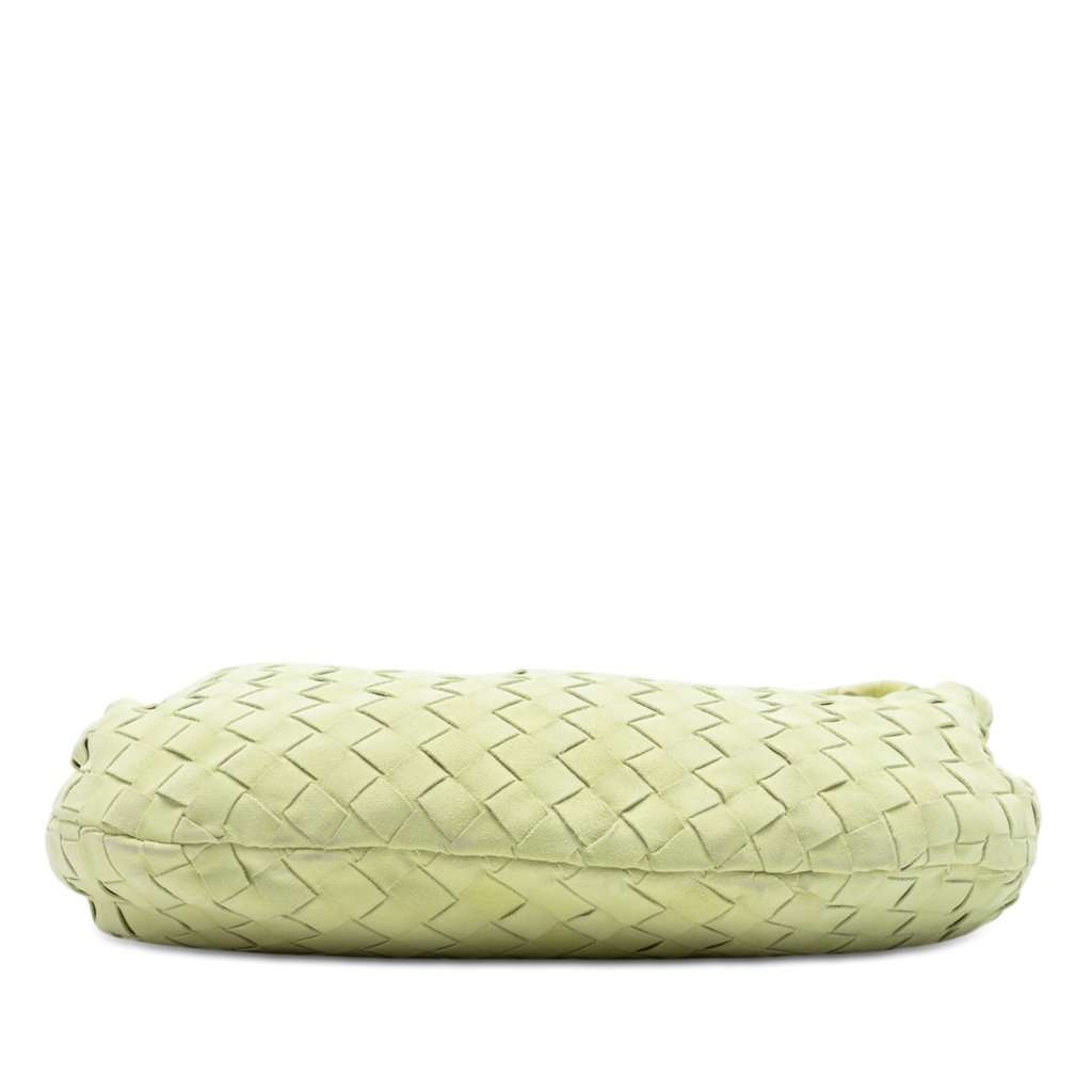 Bottega Veneta Teen Suede Intrecciato Jodie Yellow Leather Very good condition - Inside View