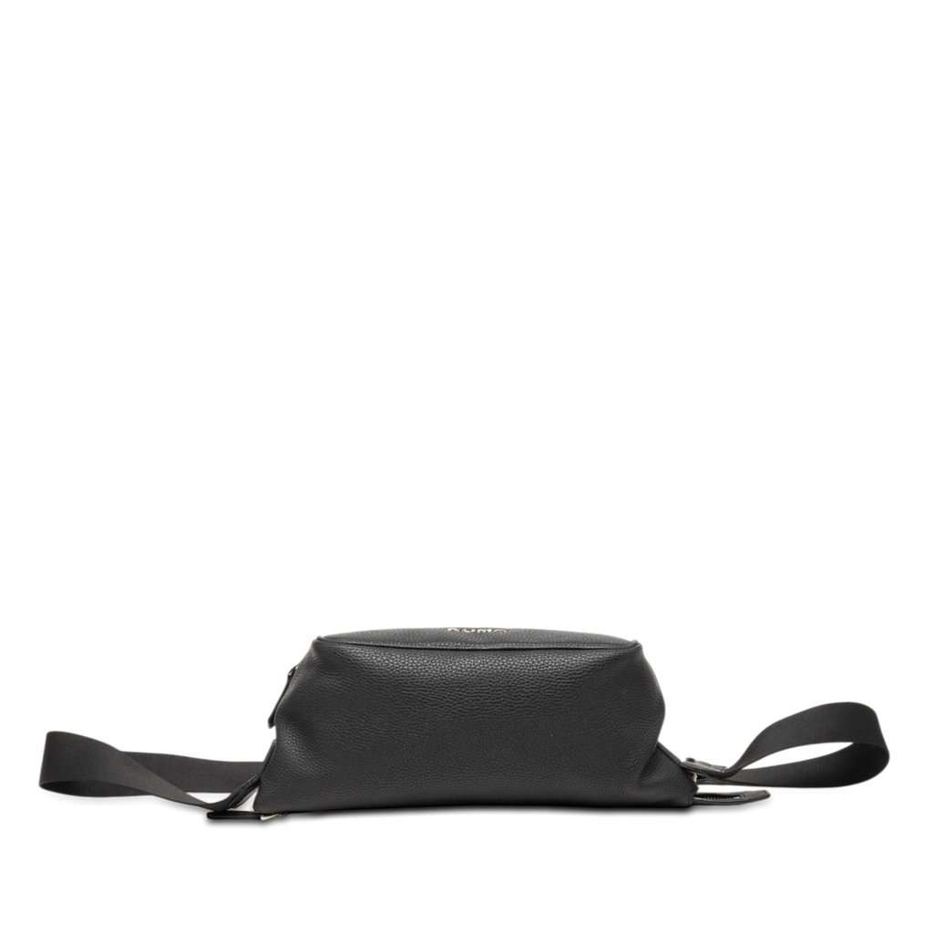 Fendi Noel Fielding Leather and Nylon Graffiti Belt Bag Black Leather Very good condition - Inside View