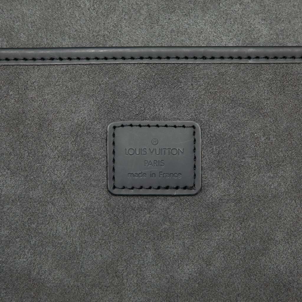 Louis Vuitton Damier Glace Luke Briefcase Black Leather Very good - Box View