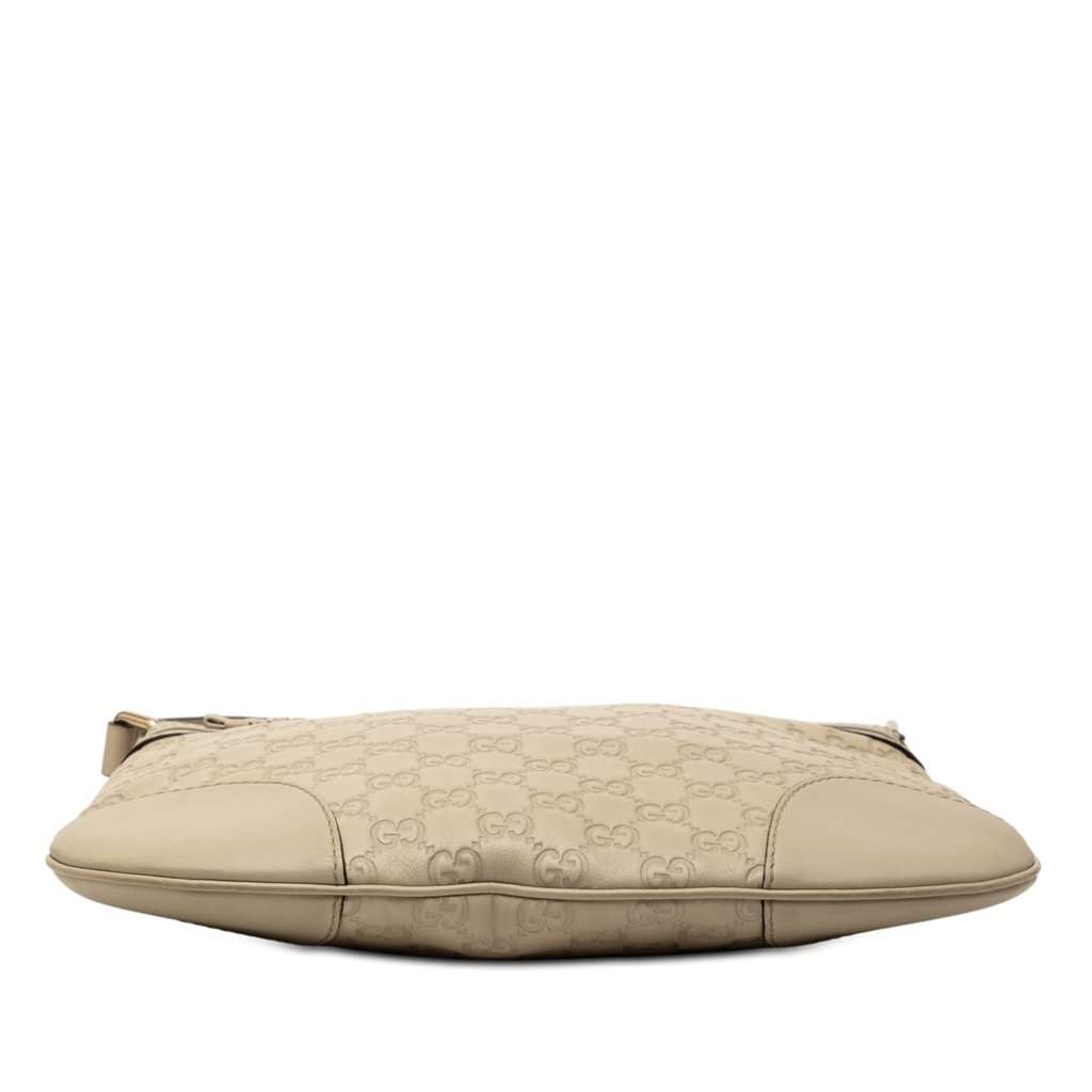 Gucci Guccissima Mayfair Crossbody Beige Leather Very good condition - Inside View