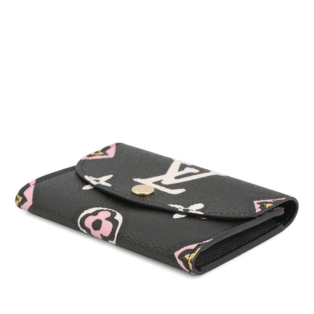 Louis Vuitton Monogram Giant Wild at Heart Rosalie Coin Purse Black Very good condition - Inside View