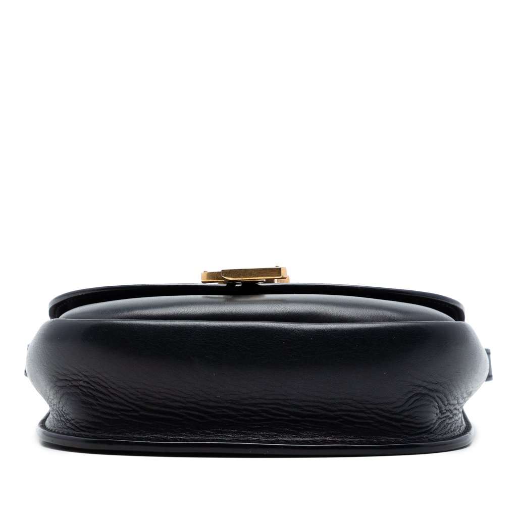 Saint Laurent Small Leather Monogram Kaia Crossbody Black Leather Very good condition - Inside View