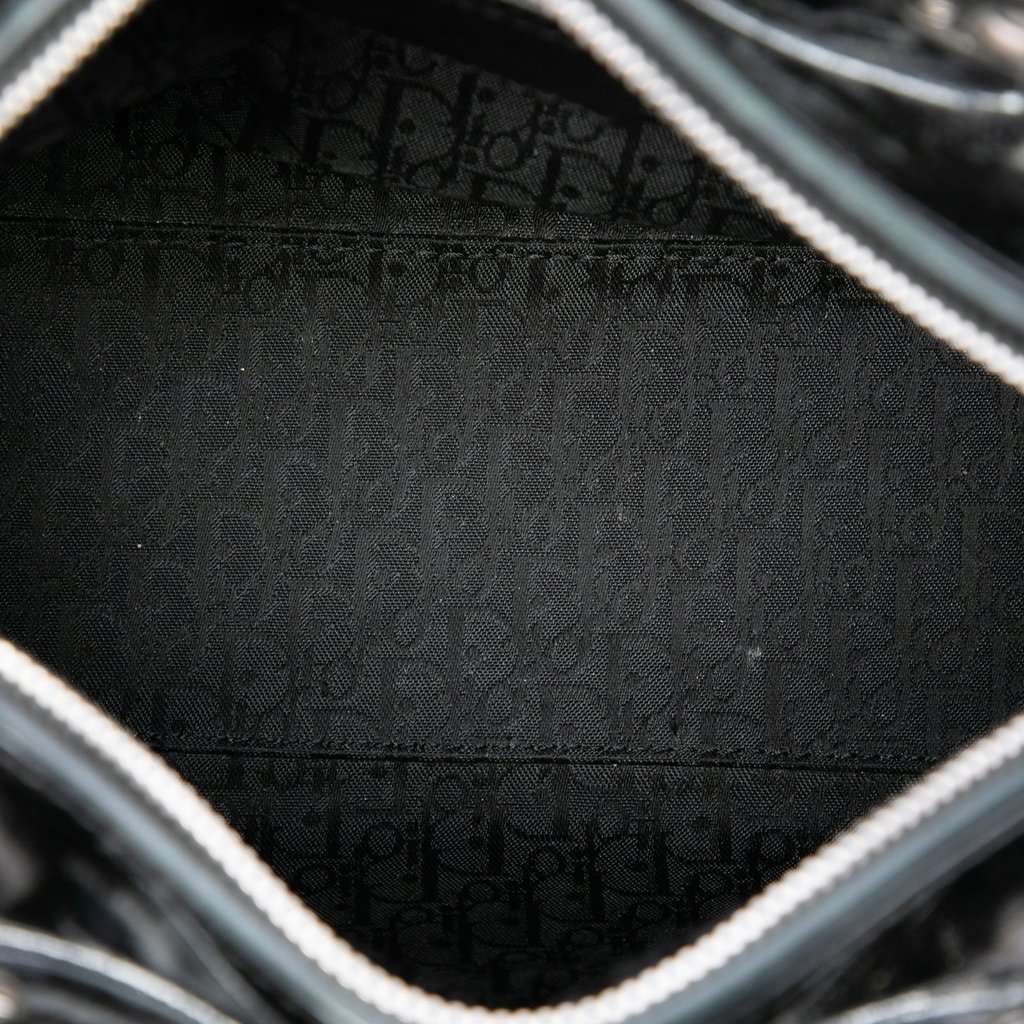 Dior Medium Patent Cannage Lady Dior Black Leather Very good condition - Model View