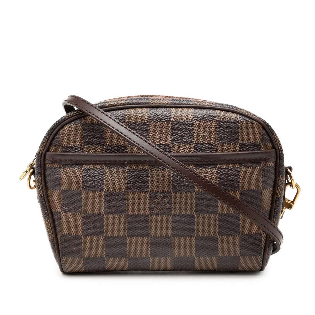 Louis Vuitton Damier Ebene Ipanema Pochette Brown Good condition - Front View
