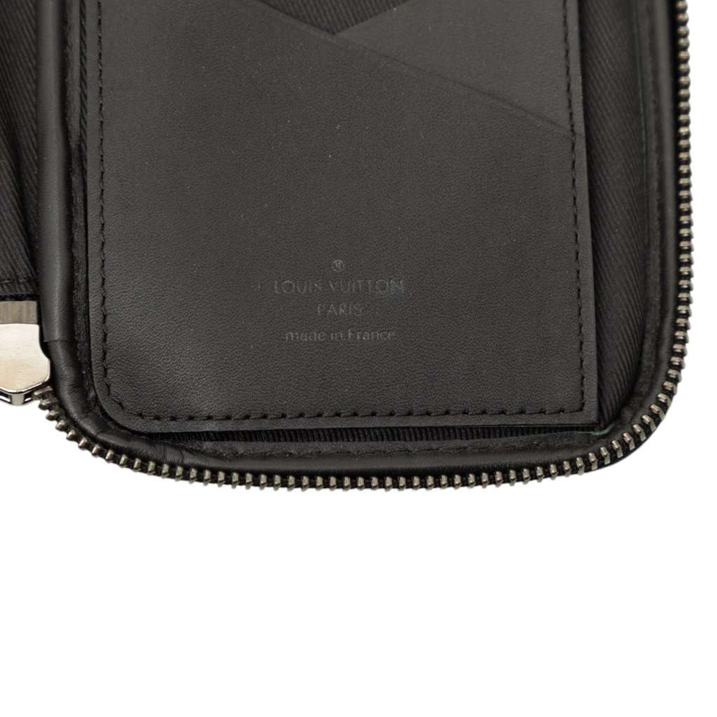 Louis Vuitton Monogram Eclipse Reverse Double Phone Pouch Black Very good - Box View
