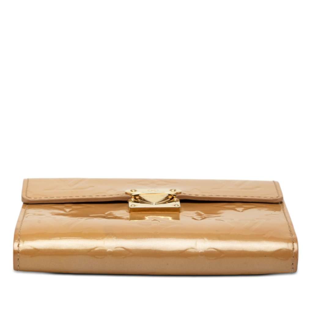 Louis Vuitton Monogram Vernis Koala Wallet Beige Leather Very good - Inside View