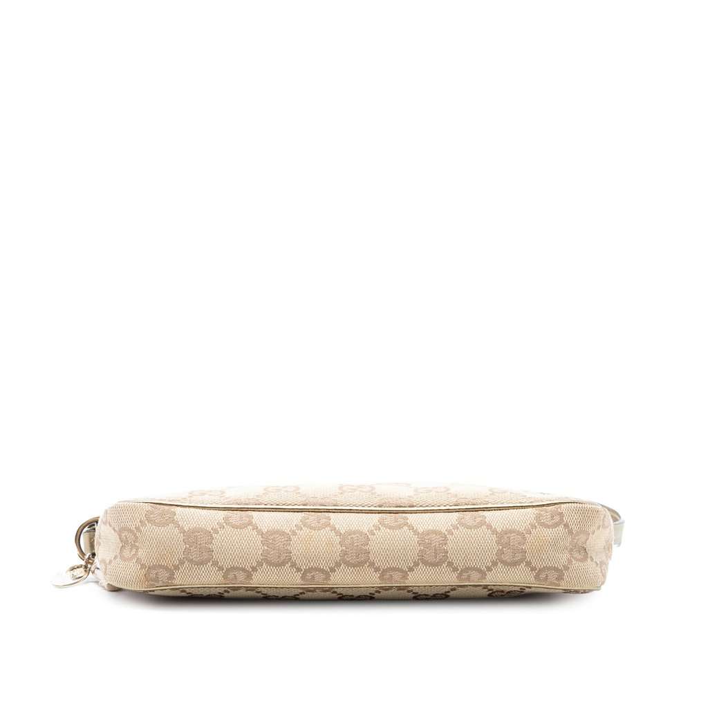 Gucci GG Canvas Shoulder Bag Beige Very good condition - Inside View