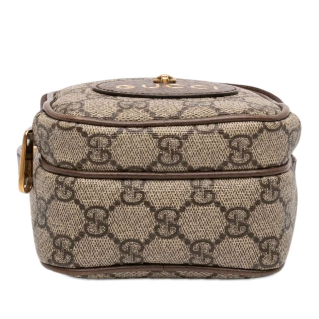 Gucci Mini GG Supreme Neo Vintage Satchel Beige Very good condition - Inside View