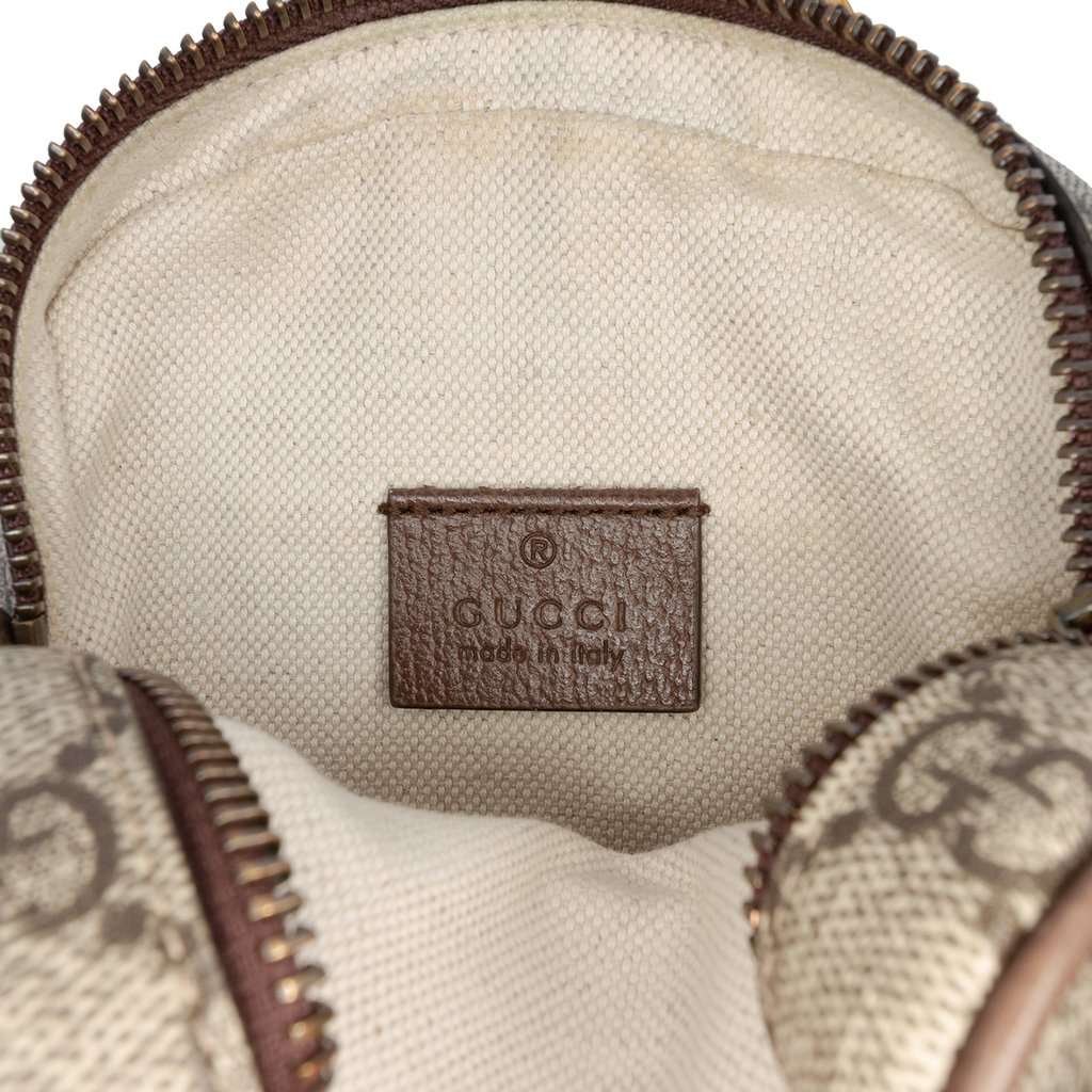 Gucci Mini GG Supreme Neo Vintage Satchel Beige Very good condition - Box View