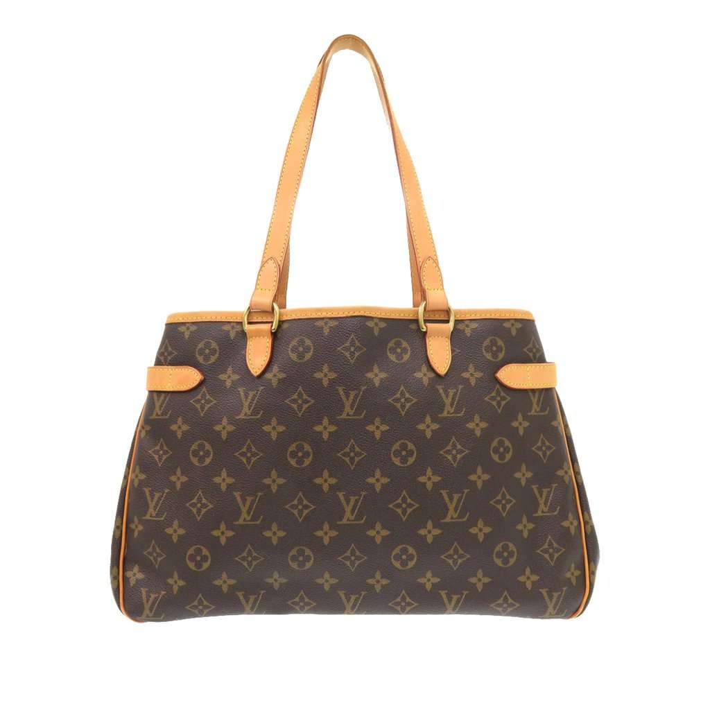 Louis Vuitton Monogram Batignolles Horizontal Brown Very good - Back View